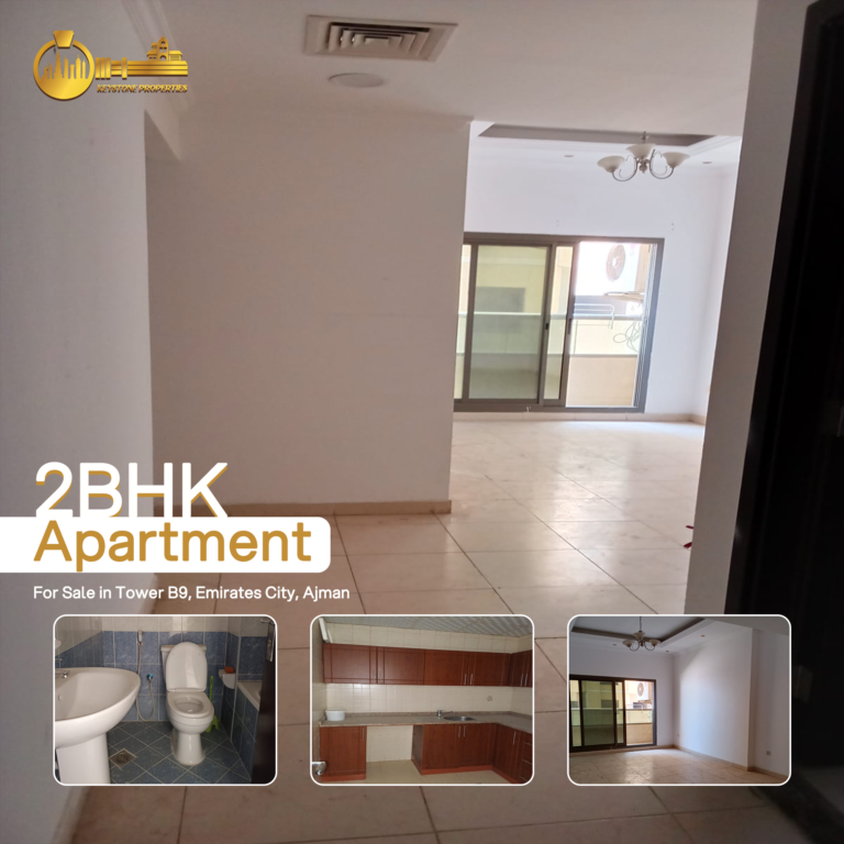 2 BHK Apartment for Sale in Tower B9 – Emirates City, Ajman