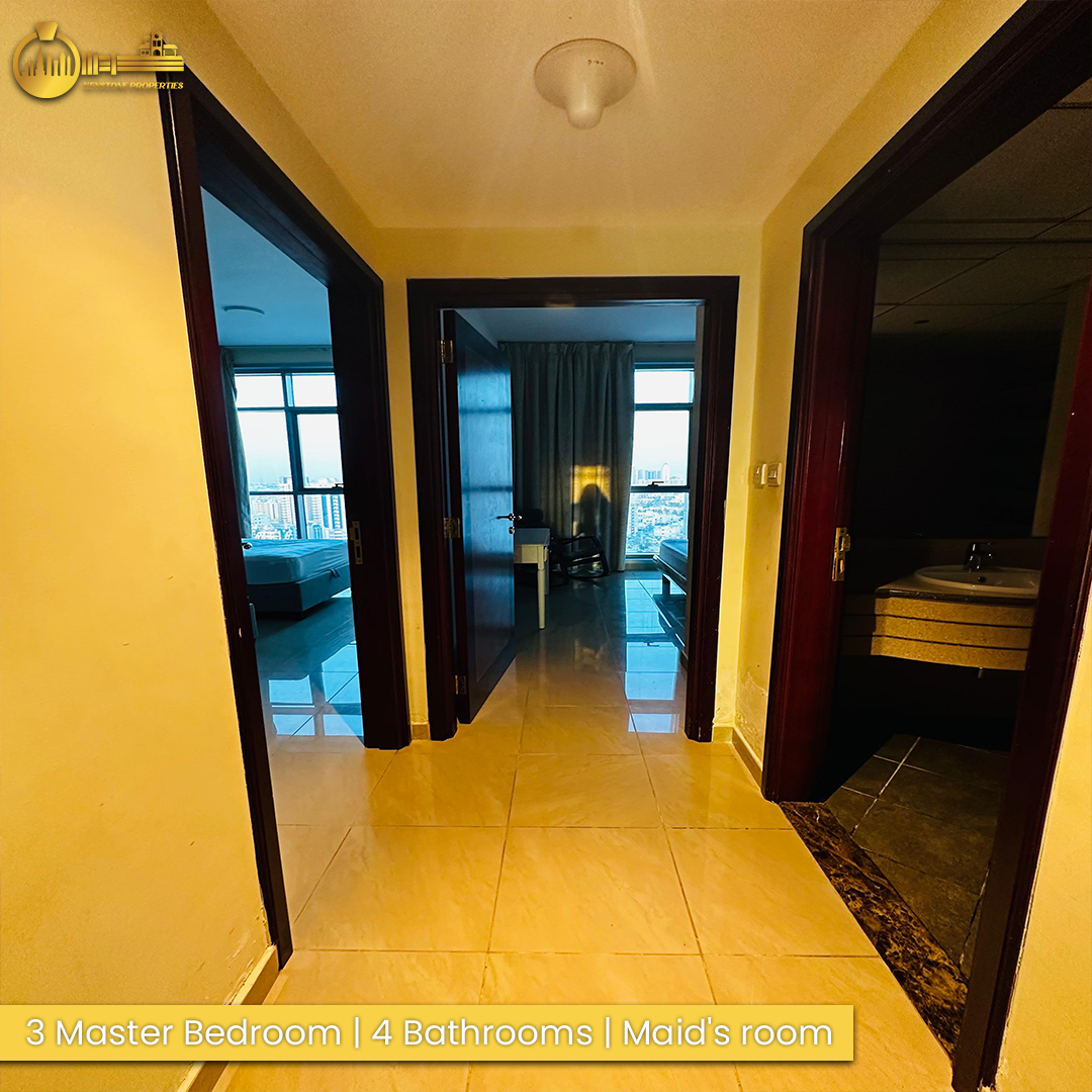 3 Bedroom Duplex Apartment for Rent in Ajman Corniche Residences12