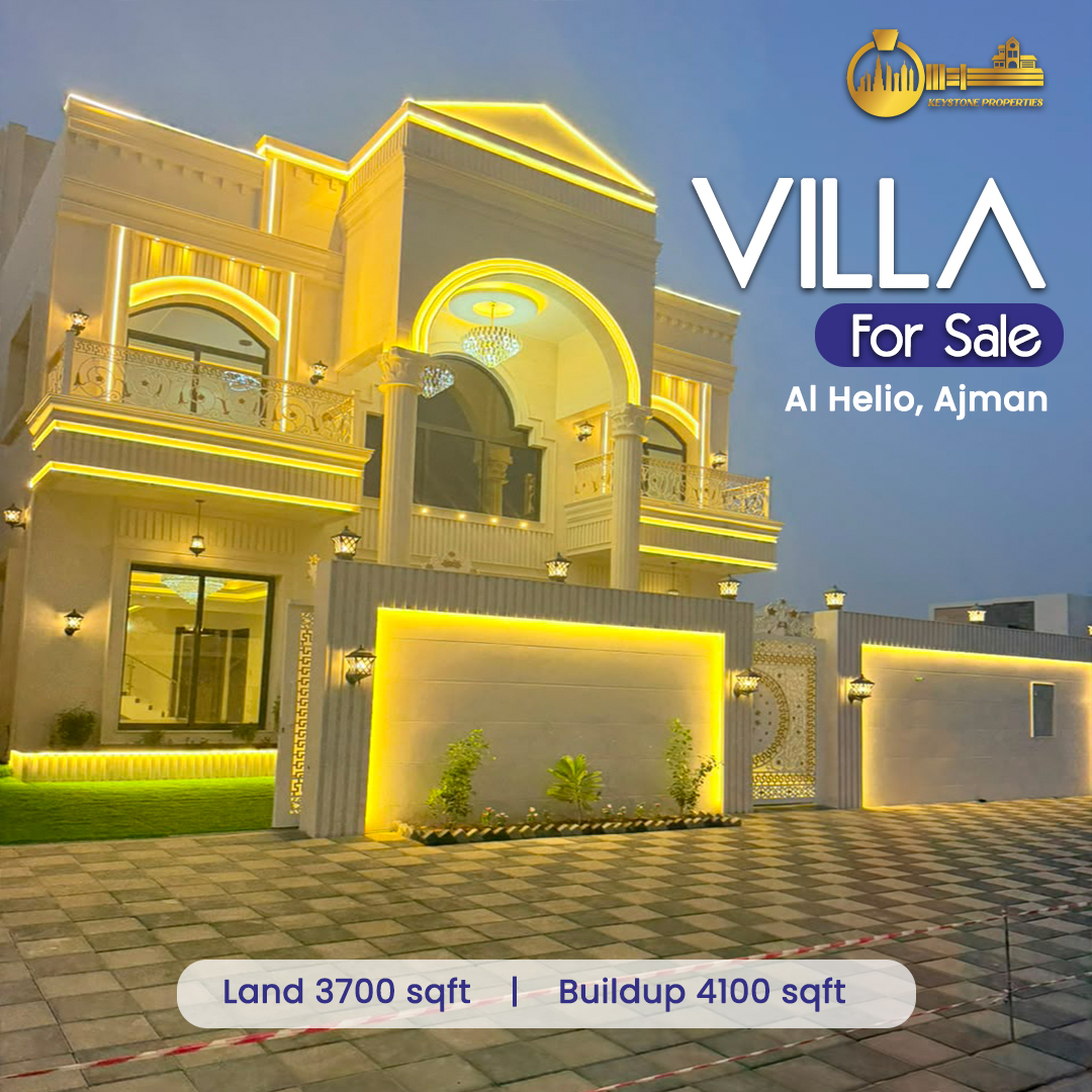 (A253) 6 Bedroom Villa for Sale in Al Helio, Ajman