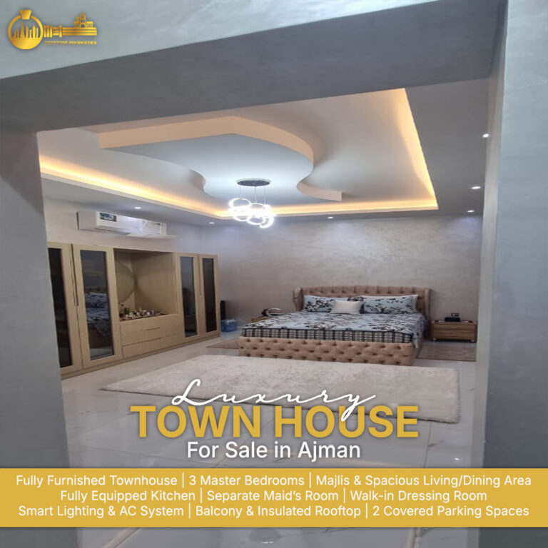 Luxury 3 Bedroom Townhouse for Sale in Al Helio Ajman